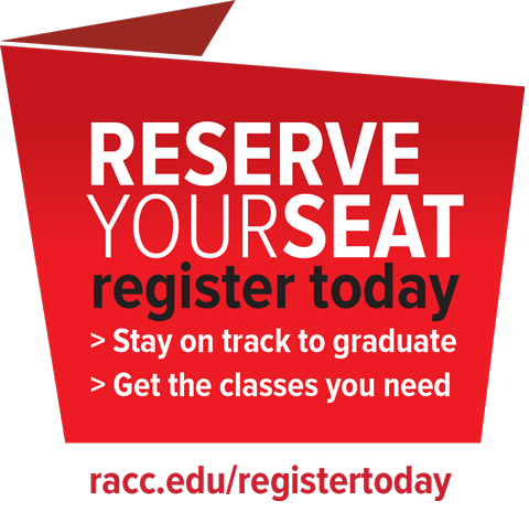 Register Today for Winter, Spring and Summer Classes at RACC