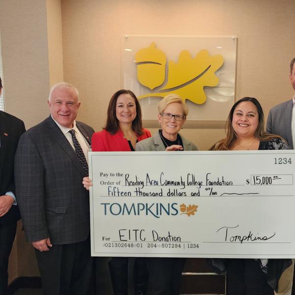 Tompkins Community Bank Donates to the Foundation for RACC to Support Dual Enrollment Students
