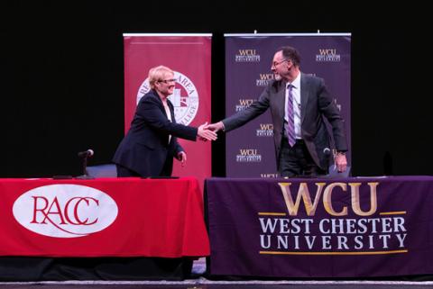 RACC and WCU Sign Agreement