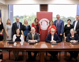 Kutztown and RACC Sign Agreement